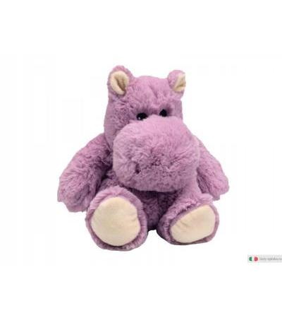 Warmies peluche termico Ippopotamo Rosa