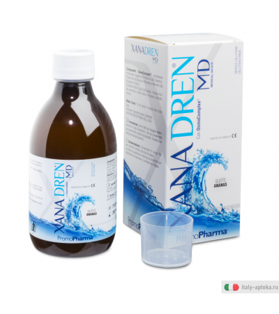 Xanadren MD Ananas integratore alimentare drenante 300ml