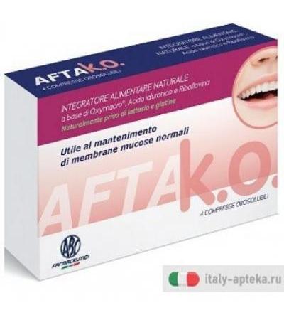 AFTAKO 4CPR OROSOLUBILI