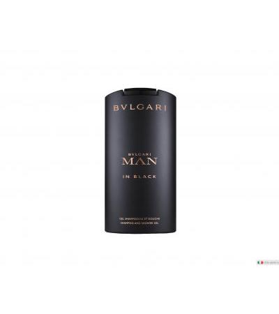 Bulgari Man In Black Shampoo E Gel Doccia 200ml