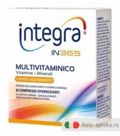 INTEGRA IN365 MULTIVIT 20CPR