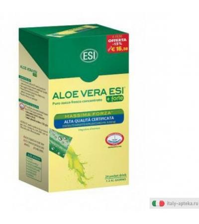 aloe vera esi puro succo fresco concentrato +