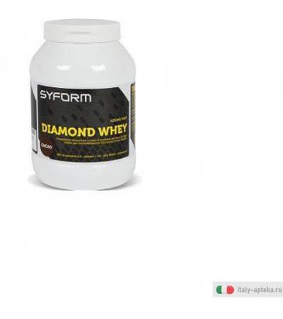 diamond whey integratore alimentare di sieroproteine isolate del latte ad alta percentuale proteica,