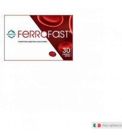 ferrofast integratore alimentare a base di ferro in liposomi formulato in capsule molli di facile