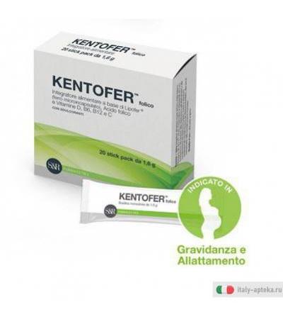kentofer folico integratore alimentare a base di lipofer