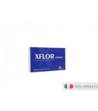 xflor capsule integratore alimentare di fermenti lattici e lattoferrina. contiene 7 miliardi di